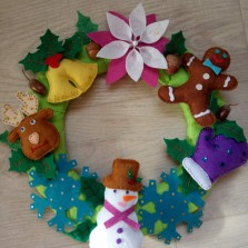 Веночек рождественский (новогодний)