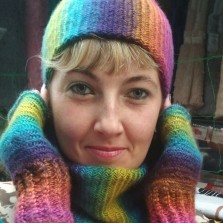 Шапка,бафф, митенки