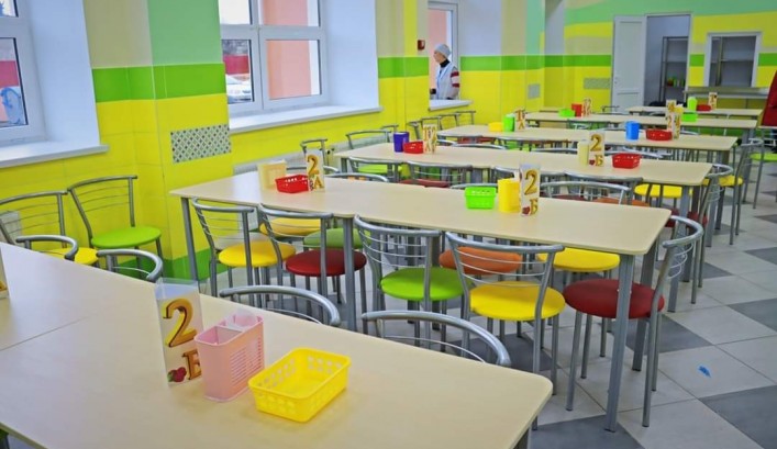 В николаевской школе 36 открыли новый спортзал и столовую