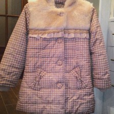 демисезонное пальто для девочки ,рост 146-152 см