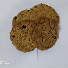 печенье овсяное с изюмом и семенами льна