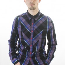 Sale Рубашка в клетку мужская Humor