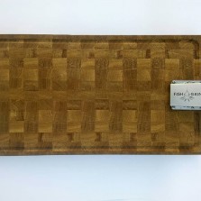 Торцевая дубовая доска с зажимом для чистки рыбы Fish Grinder