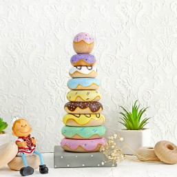 Пирамидка игрушка ′Donuts′ 