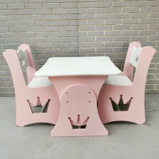 Комплект столик и стульчик " Корона"