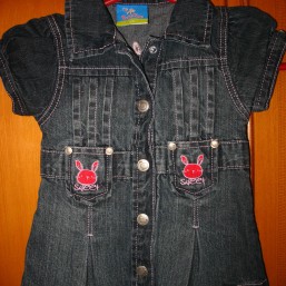 Джинсовый сарафан Topolino