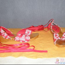 Деревянные сандали шлёпки босоножки