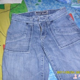 Джинсовые бриджики