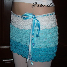 Юбочка "Морская волна"