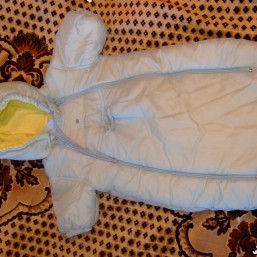 Кобинезон-конверт для мальчика весна-осень