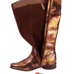  кожаные сапоги для девочки 36 р, 