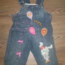 джинсовый комбинезон 