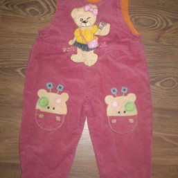 теплый велюровый комбез торг