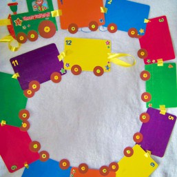 «Поезд-Выростайка» для фотографий на день Рождения