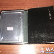 Обложка д/док-в кожа