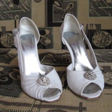 летние туфельки, можно к свадьбе 35-36 р торг