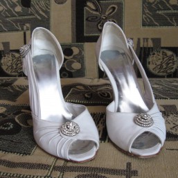 летние туфельки, можно к свадьбе 35-36 р торг