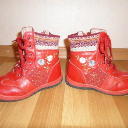 Ботиночки на холодную осень р.29 кожа