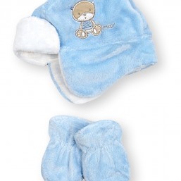 Шапка+варежки,