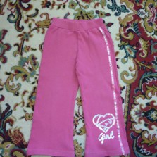 брючки катон на девочку 98-104