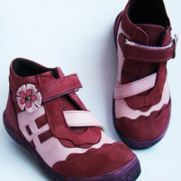 Ботинки демисезонные на флисе Perlina