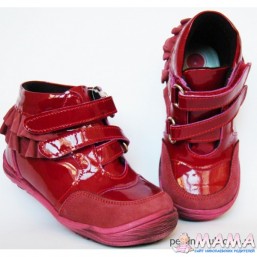 Ботинки демисезонные на флисе Perlina