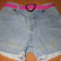 Шорты джинсовые
