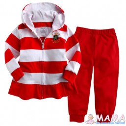 Спортивный костюм красный 4-5лет