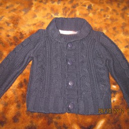 Кофточка вязаная+вельветовый штанишки