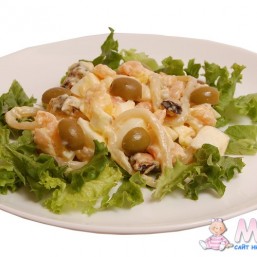 Салат из морепродуктов