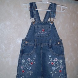 джинсовый сарафан